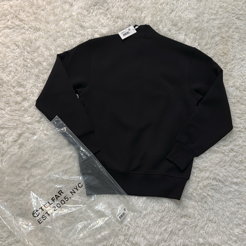 Telfar Black Telly Mockneck NWT - Picture 3 of 3